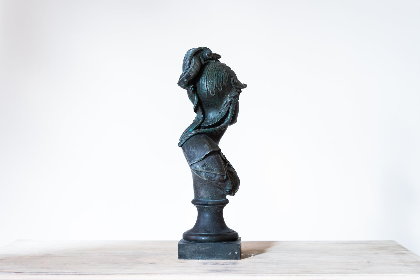 CLASSICAL BRONZE BUST OF ATHENA, 19TH CENTURY