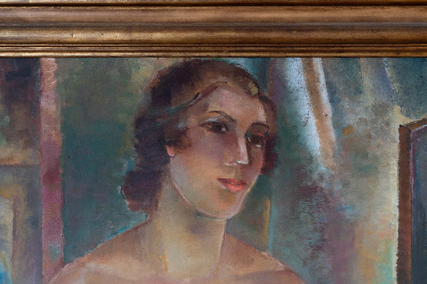 WOMAN AT HER VANITY, MAURICE JEAN MICHA (1890-1969)
