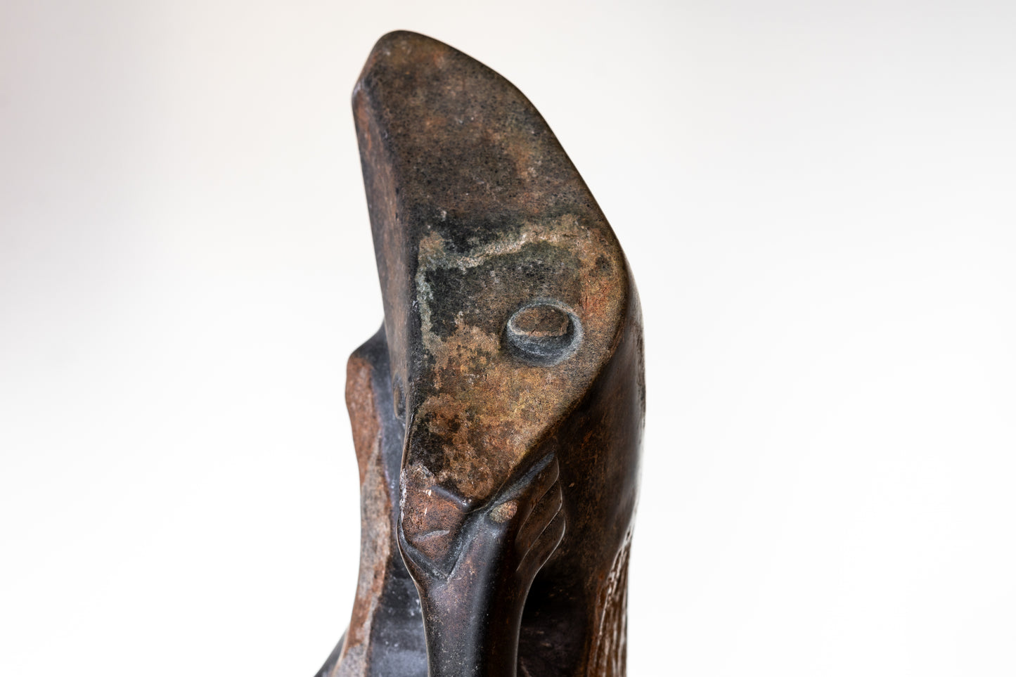 BRUTALIST SCULPTURE OF A THINKER, C.1960